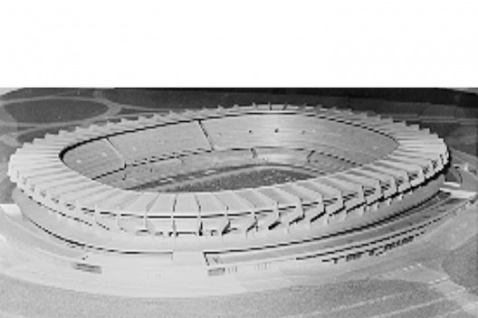 Maquete Estádio Castelão (1969) [Museu da Imagem e do Som do Ceará]