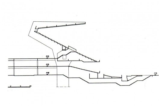 Corte Estádio Castelão (1969) [Castro, 1982]